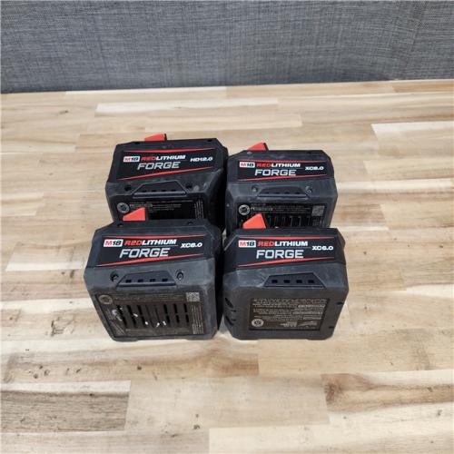 HOUSTON LOCATION - AS-IS MILWAUKEE FORGE BATTERY PACK QTY - 4