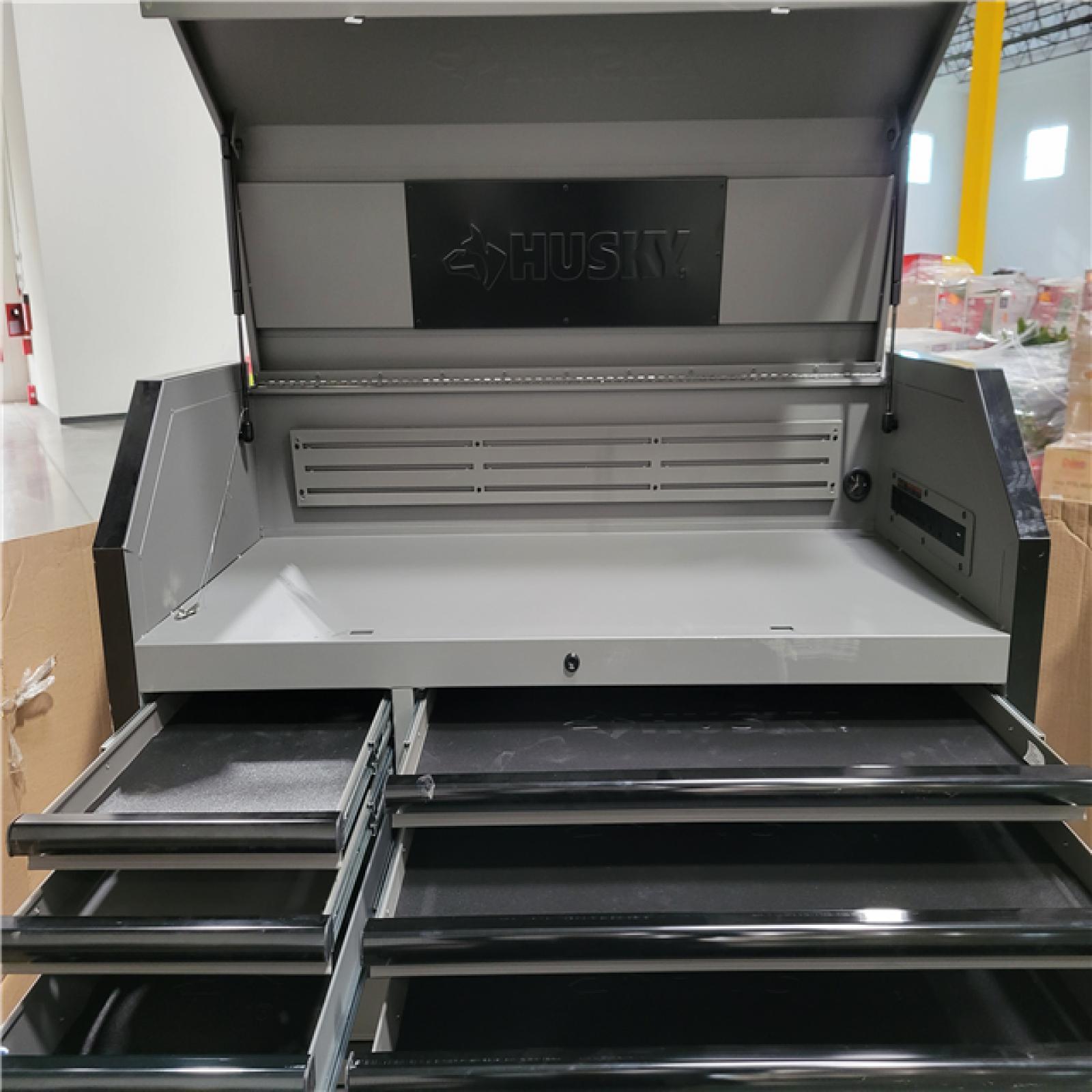 California AS-IS Husky Tool Chest & Cabinet Combo 15-Drawers