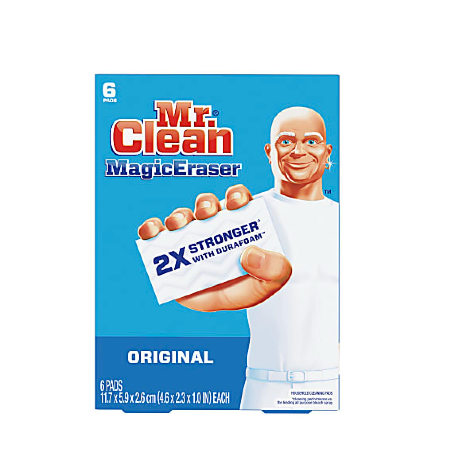DALLAS LOCATION - Mr. Clean® Magic Eraser Original Scrubbers  Box Of 6 PALLET- (600 UNITS)