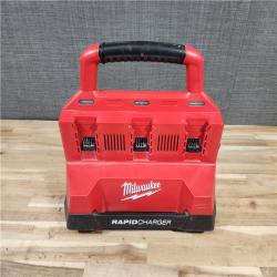 HOUSTON LOCATION - AS-IS Milwaukee M18 18V Lithium-Ion PACKOUT 6-Port Rapid Charger