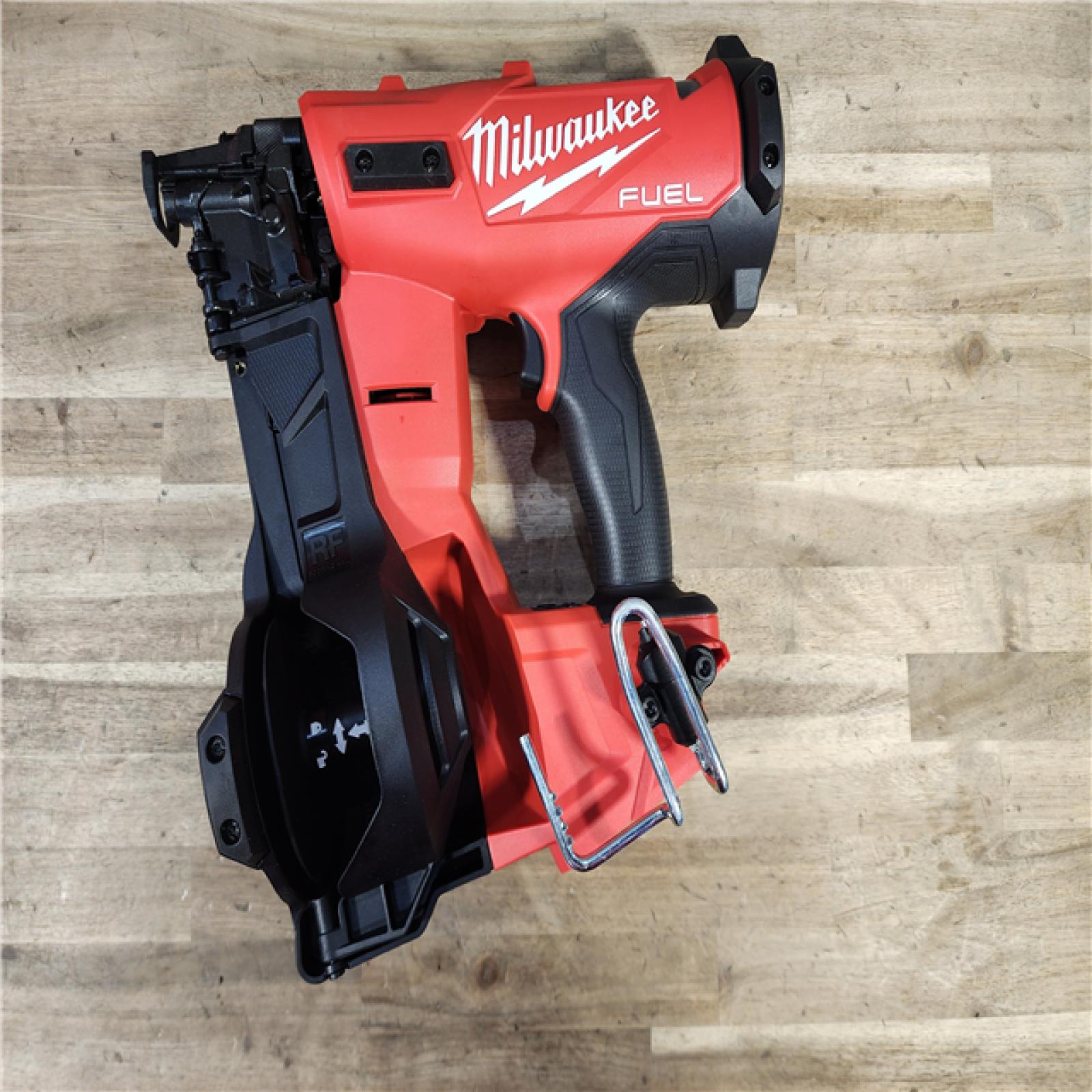 HOUSTON LOCATION - AS-IS (APPEARS LIKE NEW) Milwaukee M18 FUEL Coil Roofing Nailer (TOOL ONLY)