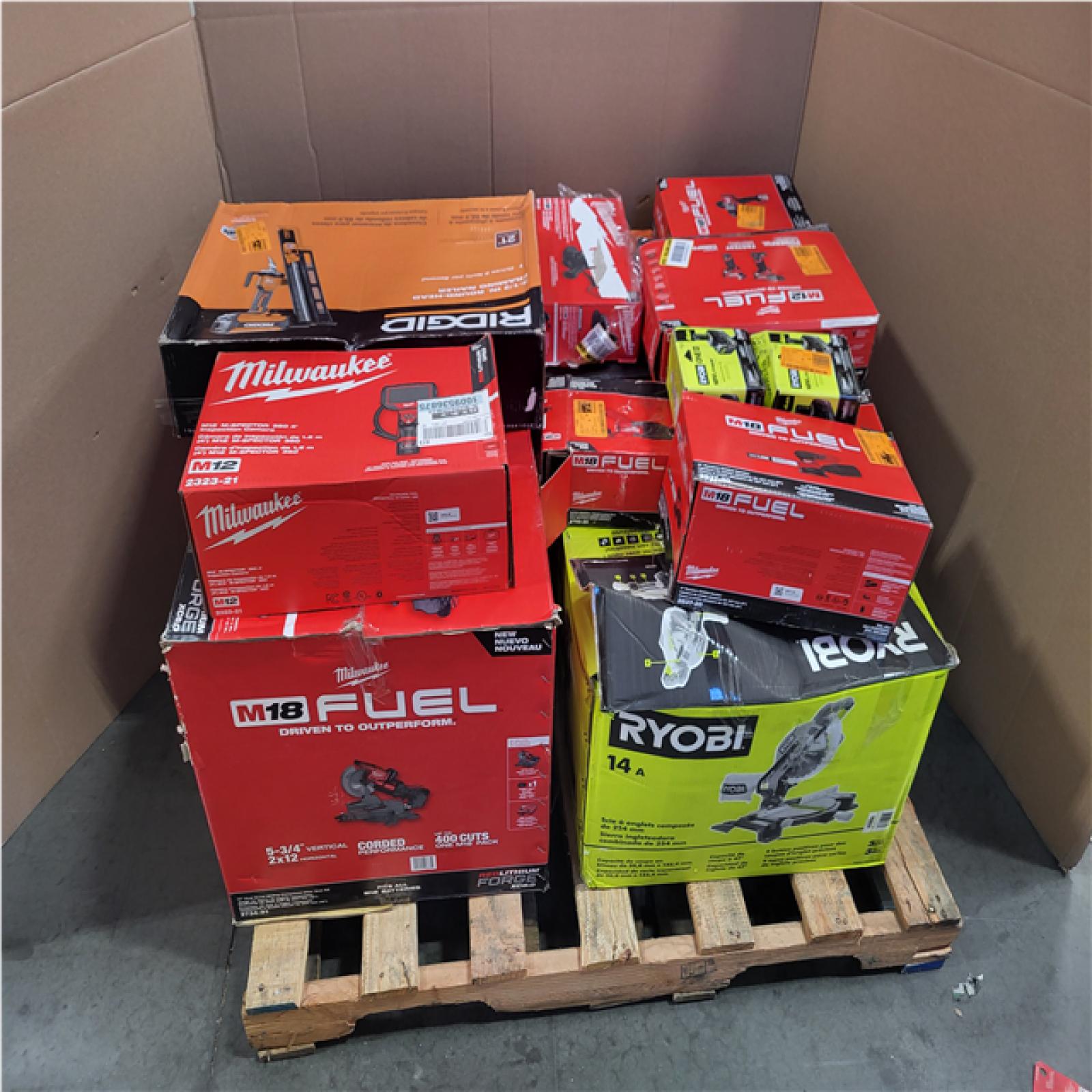 CALIFORNIA AS-IS TOOL PALLET