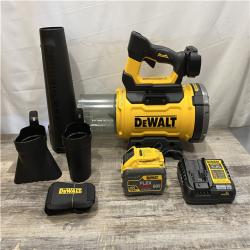 AS-IS DEWALT FLEXVOLT 60V MAX 160 MPH 760 CFM Brushless Cordless Axial Blower Kit