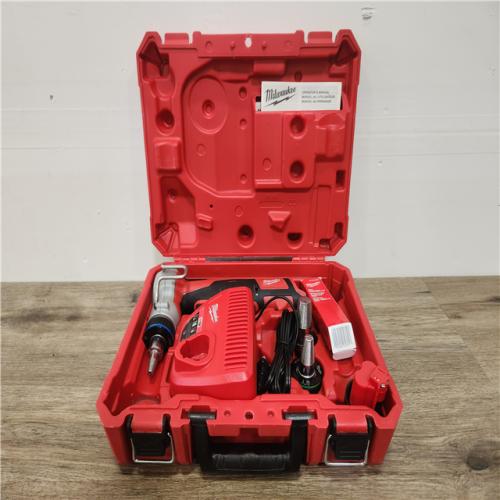 Phoenix Location Appears NEW Milwaukee M12 12-Volt Lithium-Ion Cordless PEX Expansion Tool Kit with (2) 1.5 Ah Batteries, (3) Expansion Heads and Hard Case 2474-22