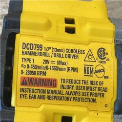 AS-IS DEWALT ATOMIC 20V Lithium-Ion Cordless 1/2 in. Hammer Drill Kit