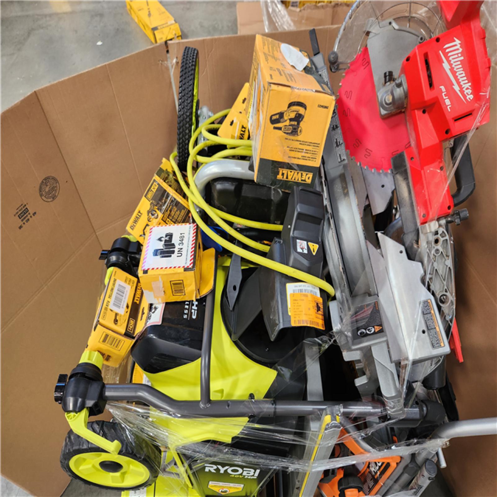 CALIFORNIA AS-IS TOOL PALLET