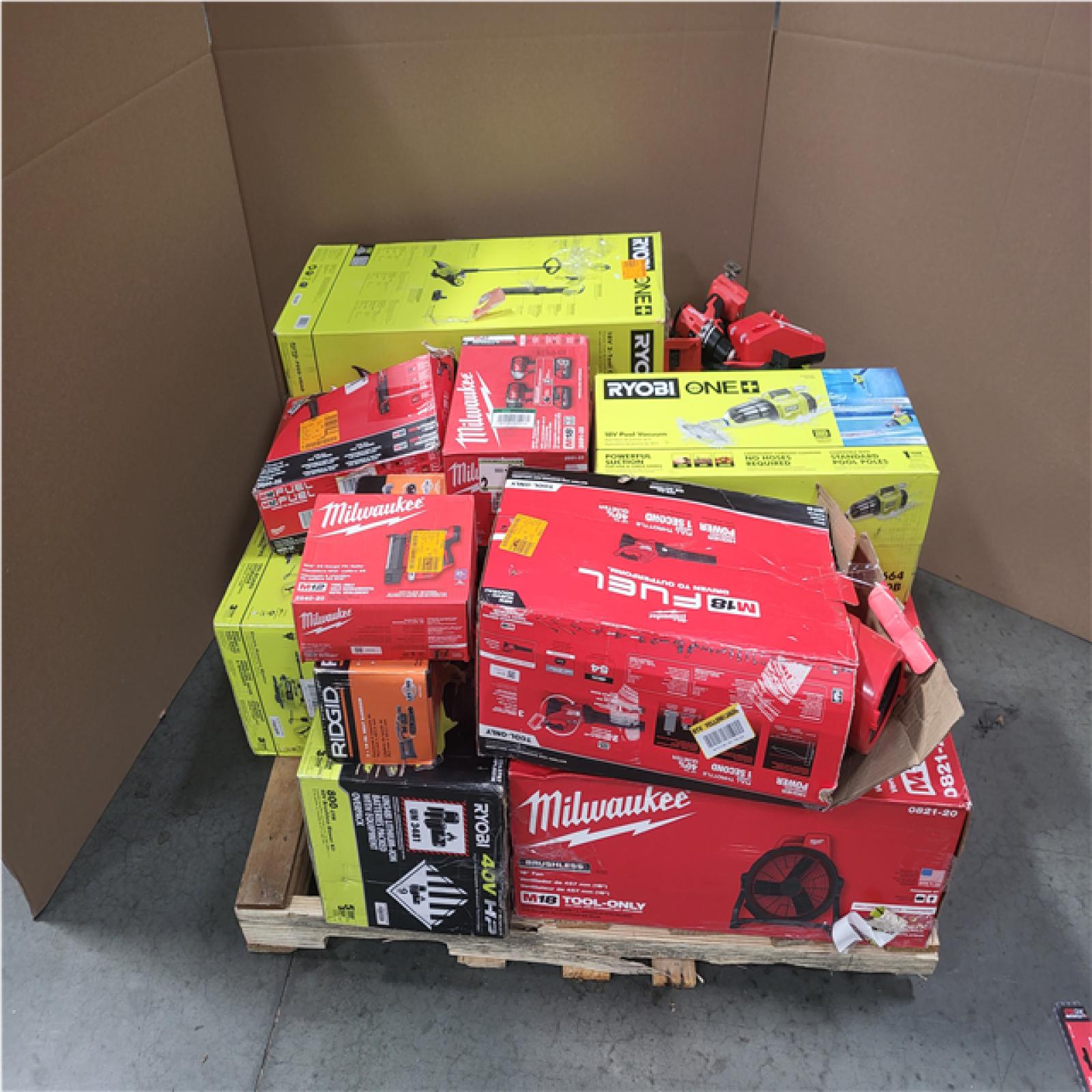 CALIFORNIA AS-IS TOOL PALLET