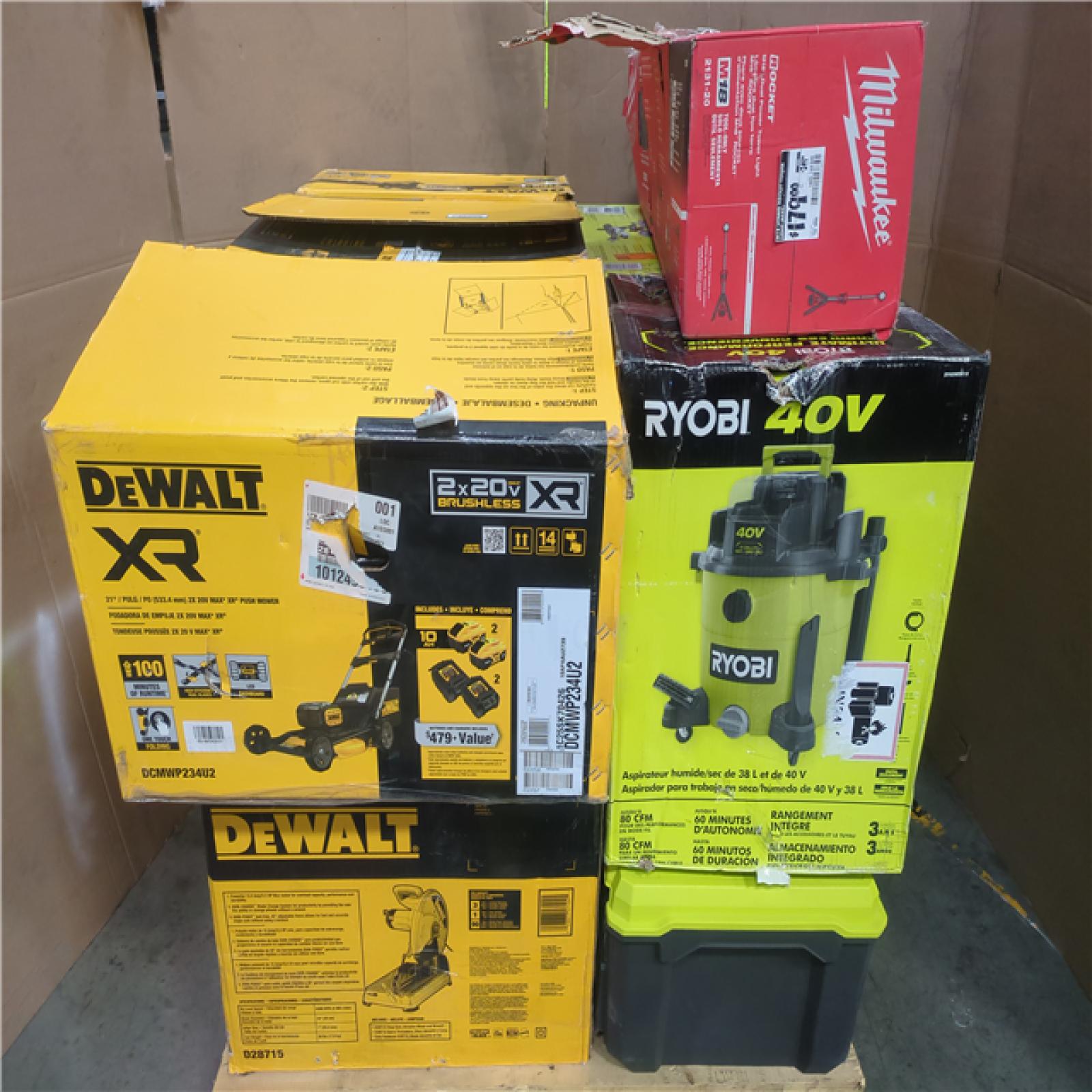 CALIFORNIA AS-IS TOOL PALLET