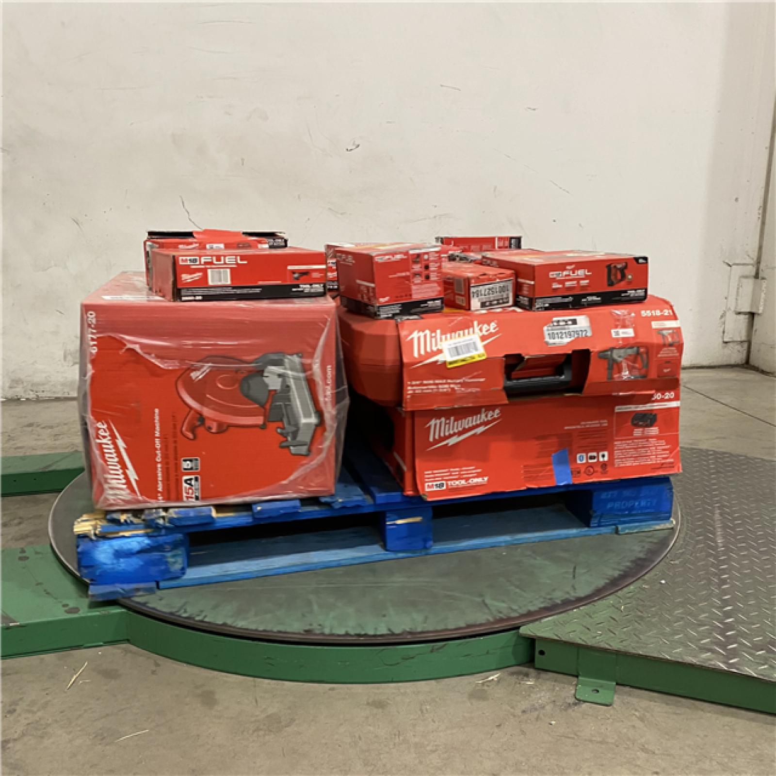 Dallas Location - As-Is MILWAUKEE Tool Pallet