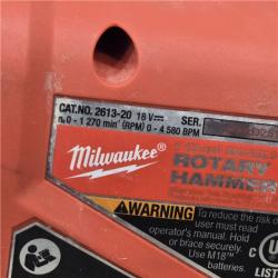 AS-IS Milwaukee M18 18V Cordless 1 in. SDS-Plus D-Handle Rotary Hammer (Tool-Only)