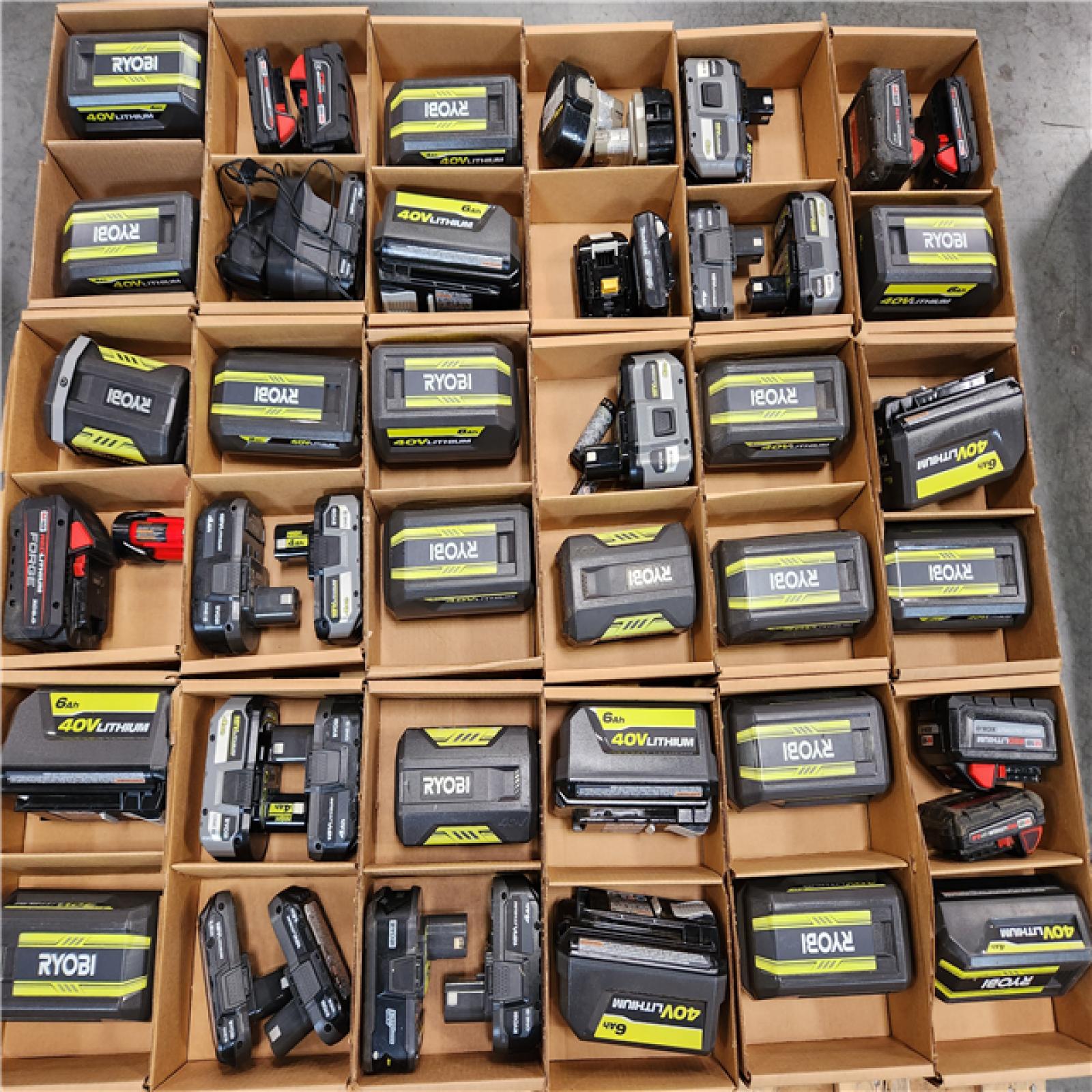 California AS-IS Battery Pallet