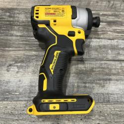 AS-IS DEWALT Atomic 20V Max Lithium-Ion Brushless Cordless Compact 1/4 in. Impact Driver Kit