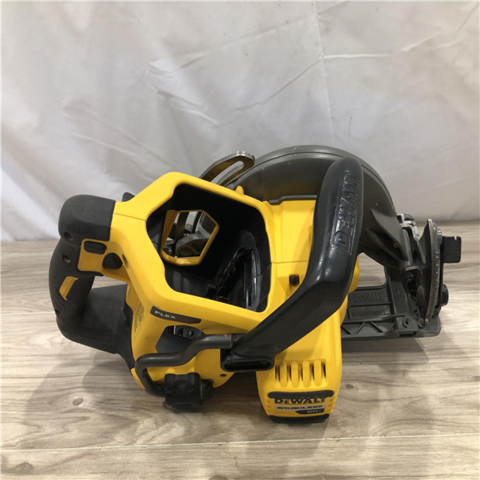 AS-IS DEWALT FLEXVOLT 60V MAX Cordless 7-1/4 in. Wormdrive Style Circular Saw (Tool Only)