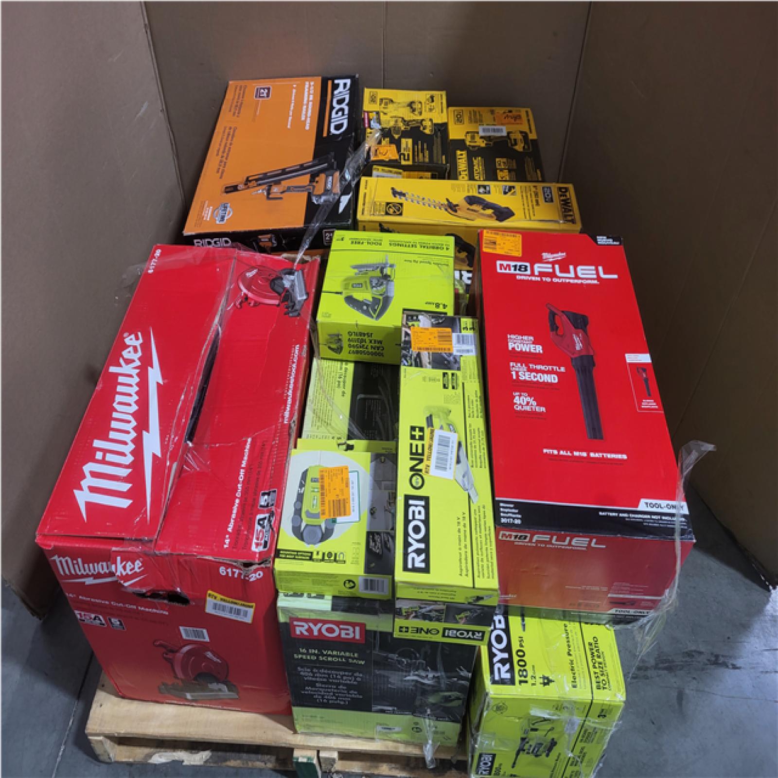 CALIFORNIA AS-IS TOOL PALLET