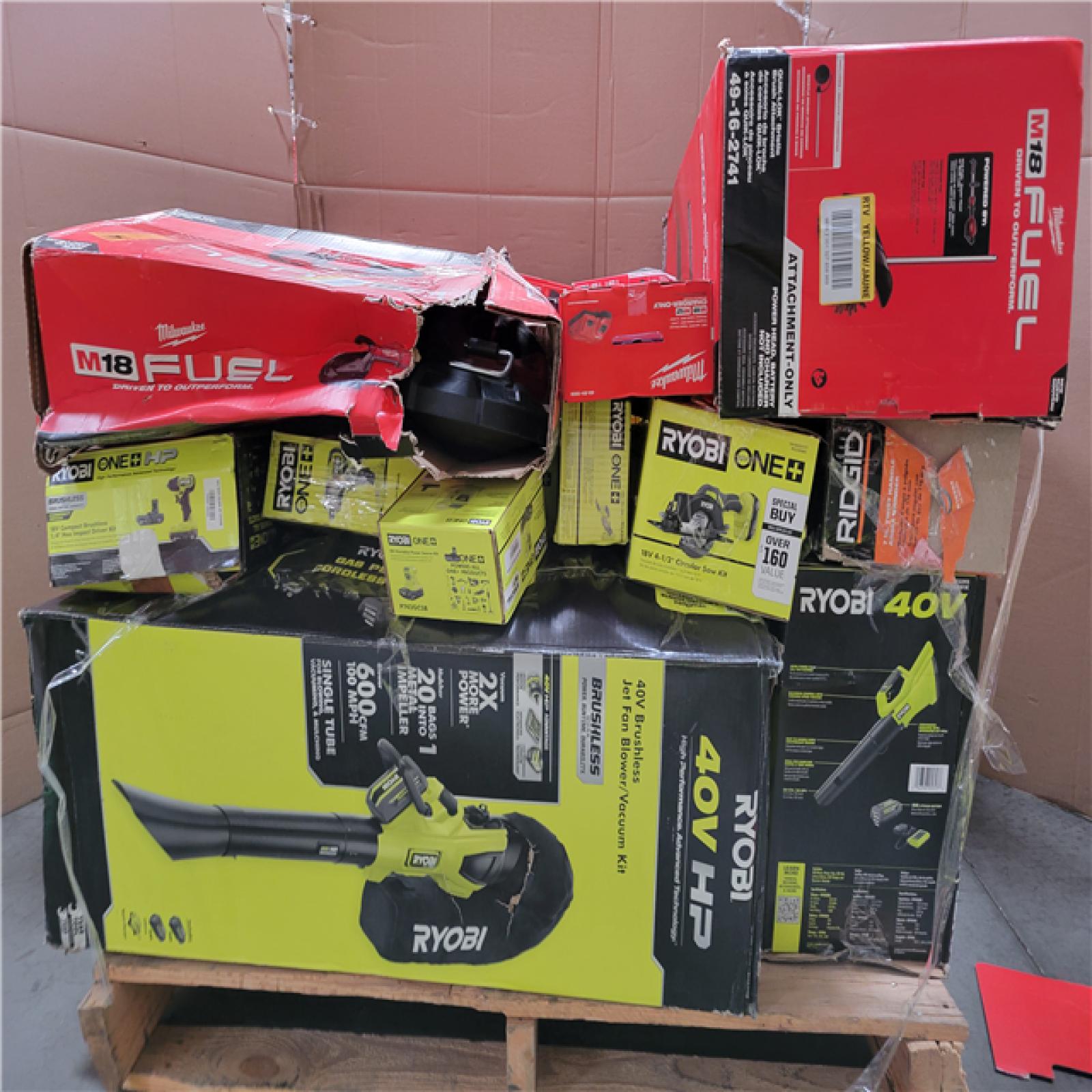 CALIFORNIA AS-IS TOOL PALLET