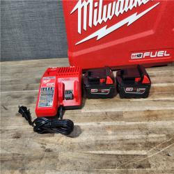 HOUSTON LOCATION - AS-IS (APPEARS LIKE NEW) MILWAUKEE FUEL 18V Lithium-Ion Brushless Cordless Hammer Drill and Impact Driver Combo Kit