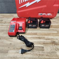 HOUSTON LOCATION - AS-IS Milwaukee FUEL 18V Lithium-Ion Brushless Cordless Hammer Drill and Impact Driver Combo Kit