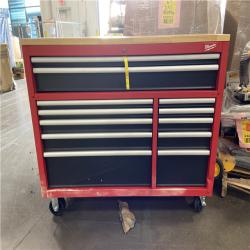 DALLAS LOCATION - Milwaukee Tool Storage 52 in. W x 22 in. D Heavy Duty Red Mobile Workbench Cabinet