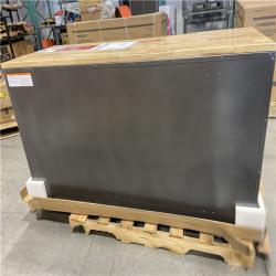 DALLAS LOCATION - Husky 61 in. W x 24 in. D Standard Duty 10-Drawer Mobile Workbench Tool Chest with Sliding Bin Storage Drawer in Silver