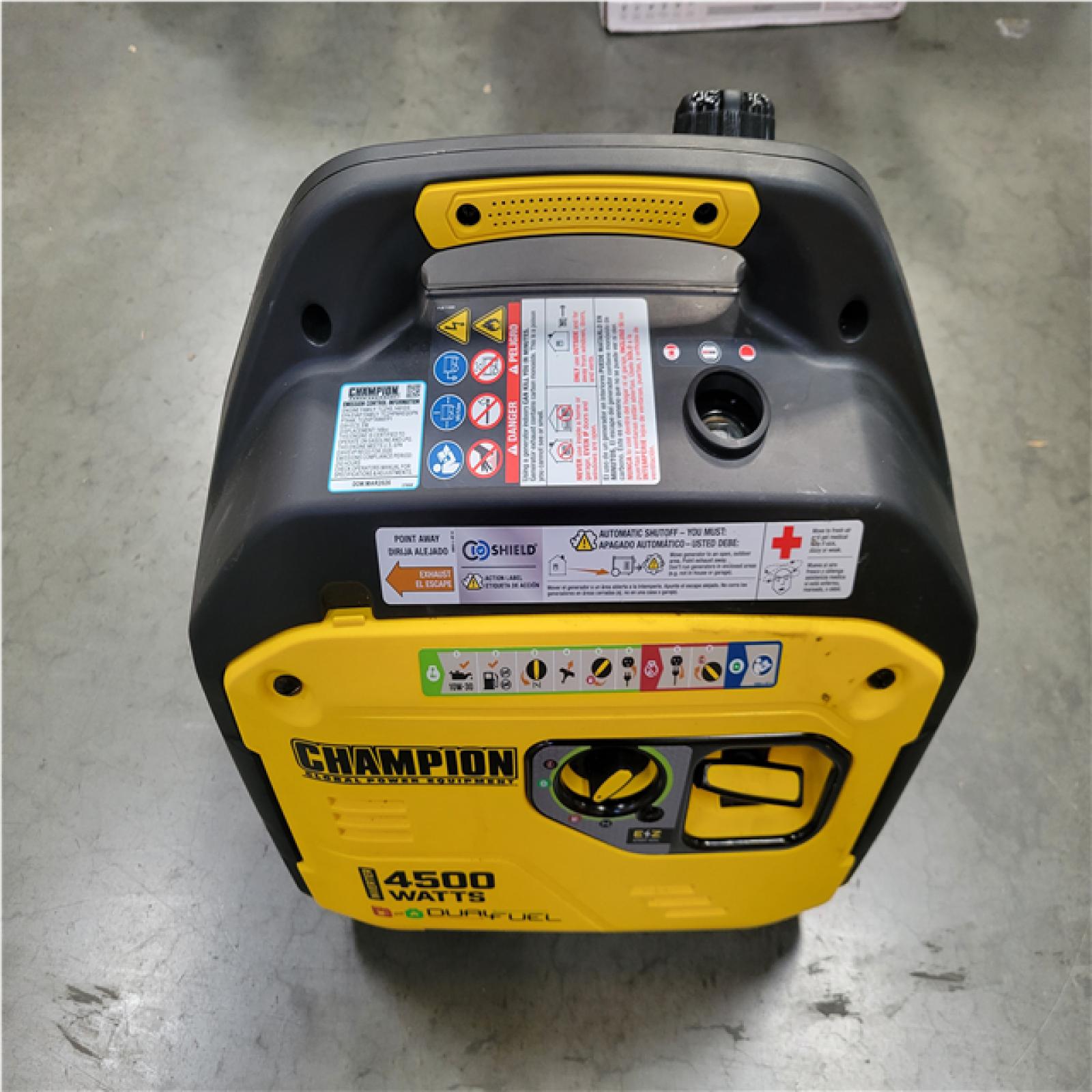 CALIFORNIA AS-IS CHAMPION PORTABLE GENERATOR