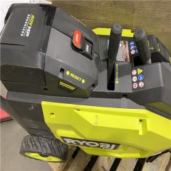 Dallas Location - As-Is RYOBI 40V HP Brushless 12-Ton Kinetic Battery Electric Log Splitter Kit - 4.0Ah Battery and Charger Included