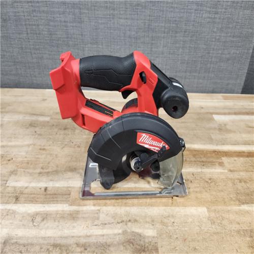 HOUSTON LOCATION - AS - IS Milwaukee  FUEL 18V Lithium-Ion Brushless Cordless Metal Cutting 5-3/8 in. Circular Saw (Tool-Only)