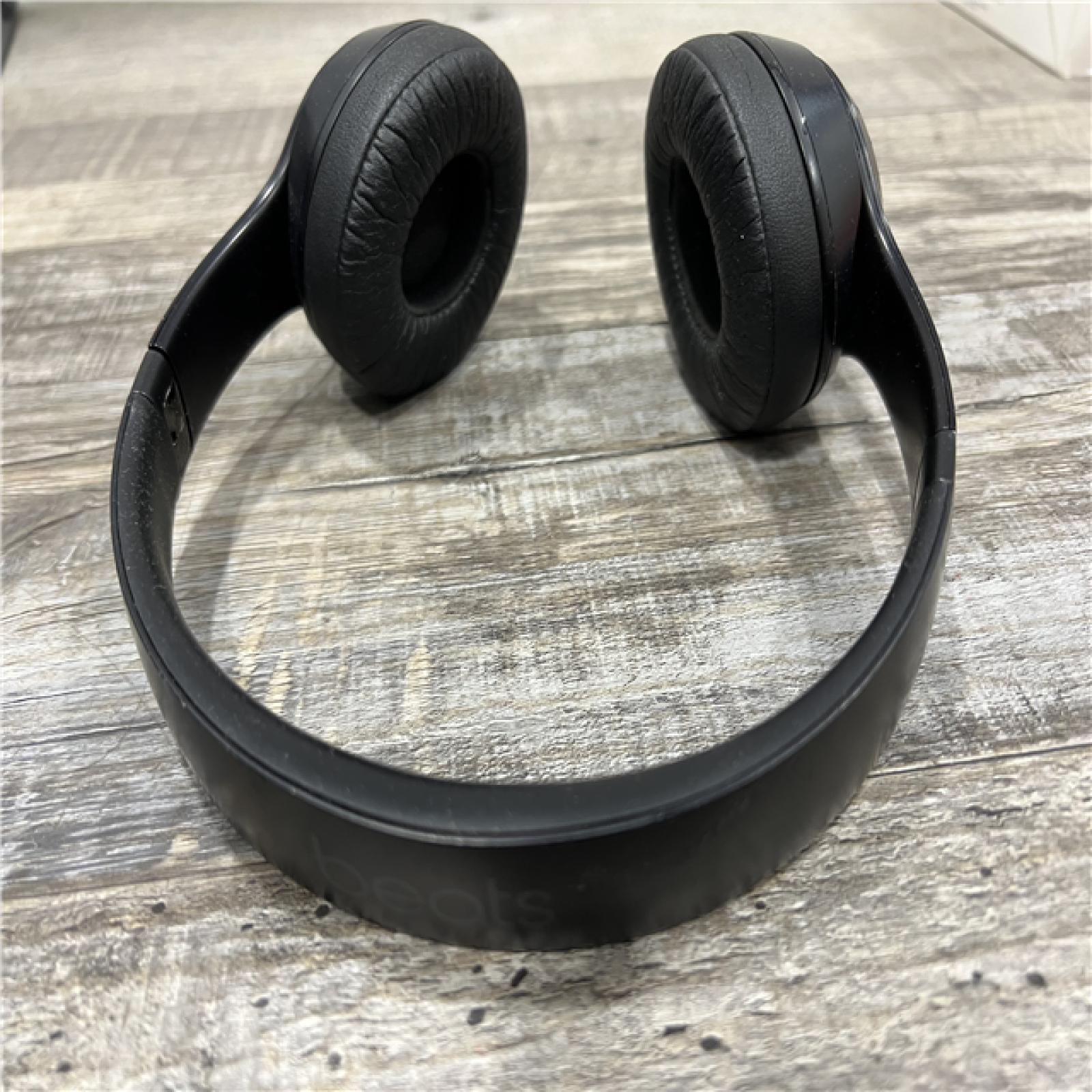 AS-IS Beats Solo3 On-Ear Wireless Headphones-BLACK