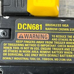 AS-IS DEWALT 35-Degree Pneumatic Metal Connector Nailer