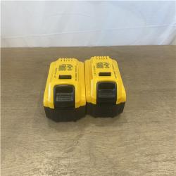 AS-IS DEWALT 20V MAX Premium Lithium-Ion 4.0Ah Battery Pack (2 Pack)