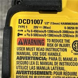 AS-IS DEWALT 20V XR Lithium-Ion Cordless Hammer Drill Kit