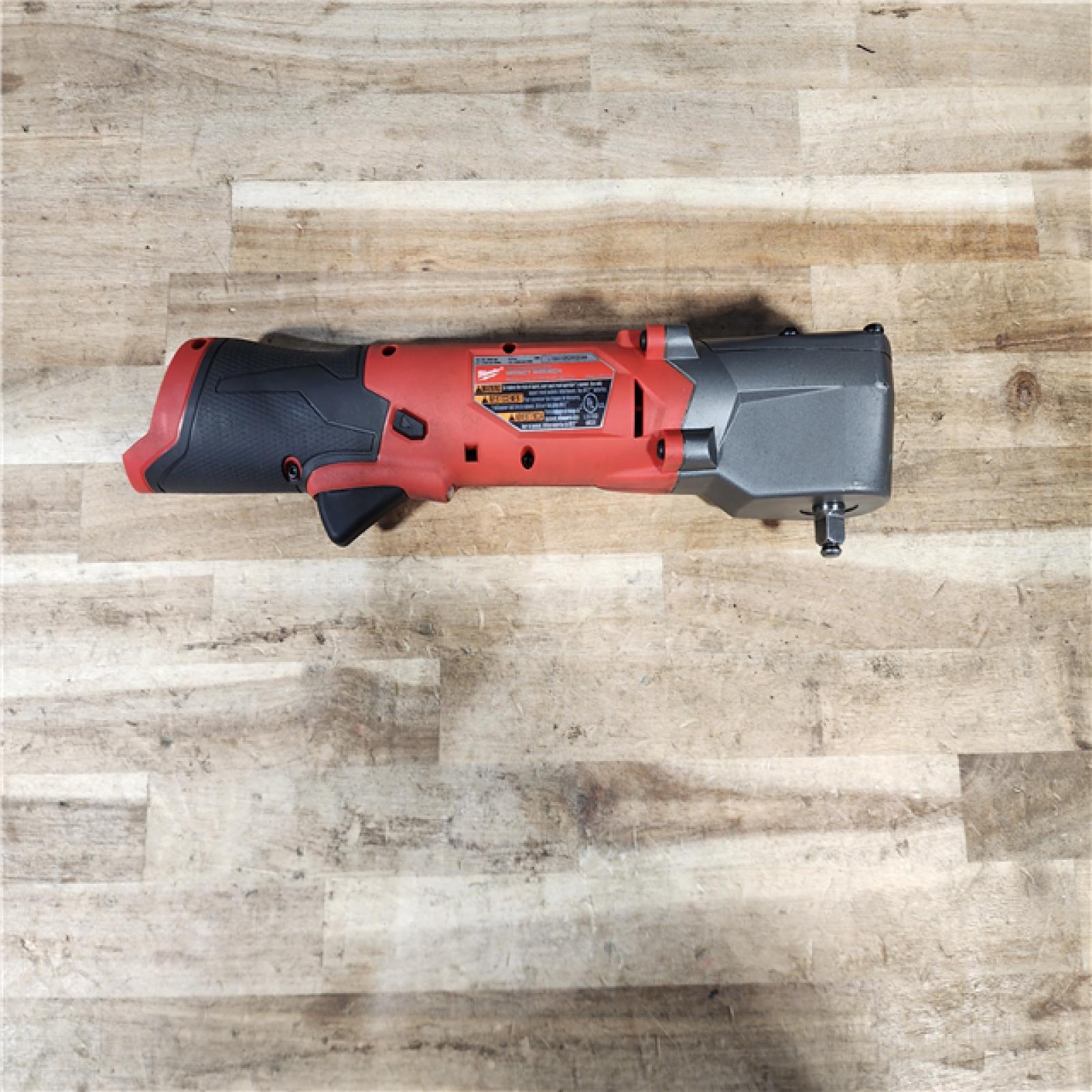HOUSTON LOCATION - AS-IS Milwaukee  FUEL 12V Lithium-Ion Brushless Cordless 3/8 in. Right Angle Impact Wrench (Tool-Only)