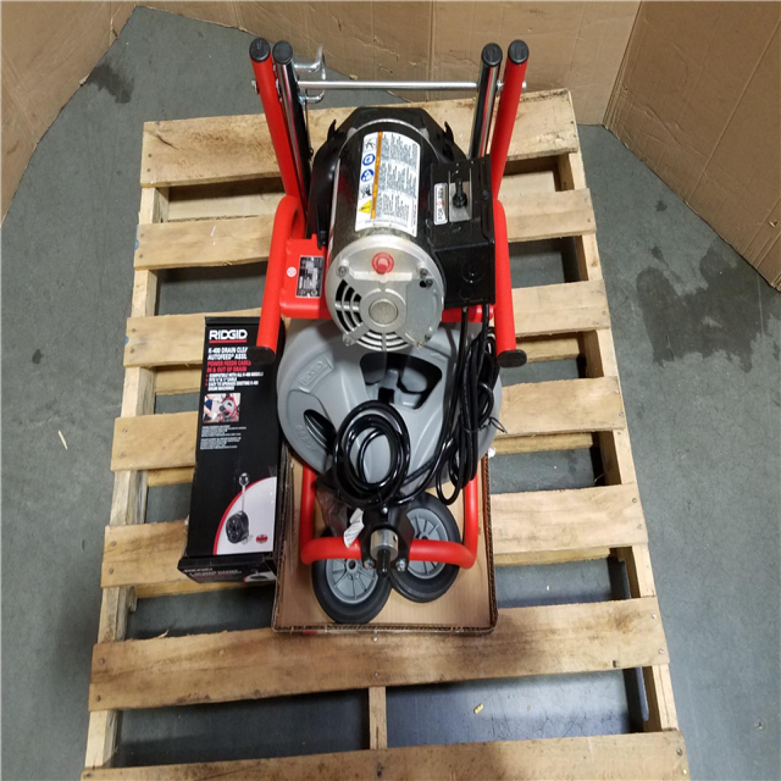 California NEW Ridgid Drain Cleaning Machine