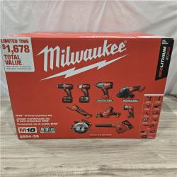 NEW! - M18 18-Volt Lithium-Ion Cordless Combo Kit (9-Tool)