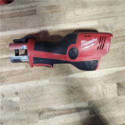 HOUSTON LOCATION - AS-IS MILWAUKEE M12 12-Volt Lithium-Ion Force Logic Cordless Press Tool Kit (3 Jaws Included) with Two 1.5 Ah Battery and Hard Case