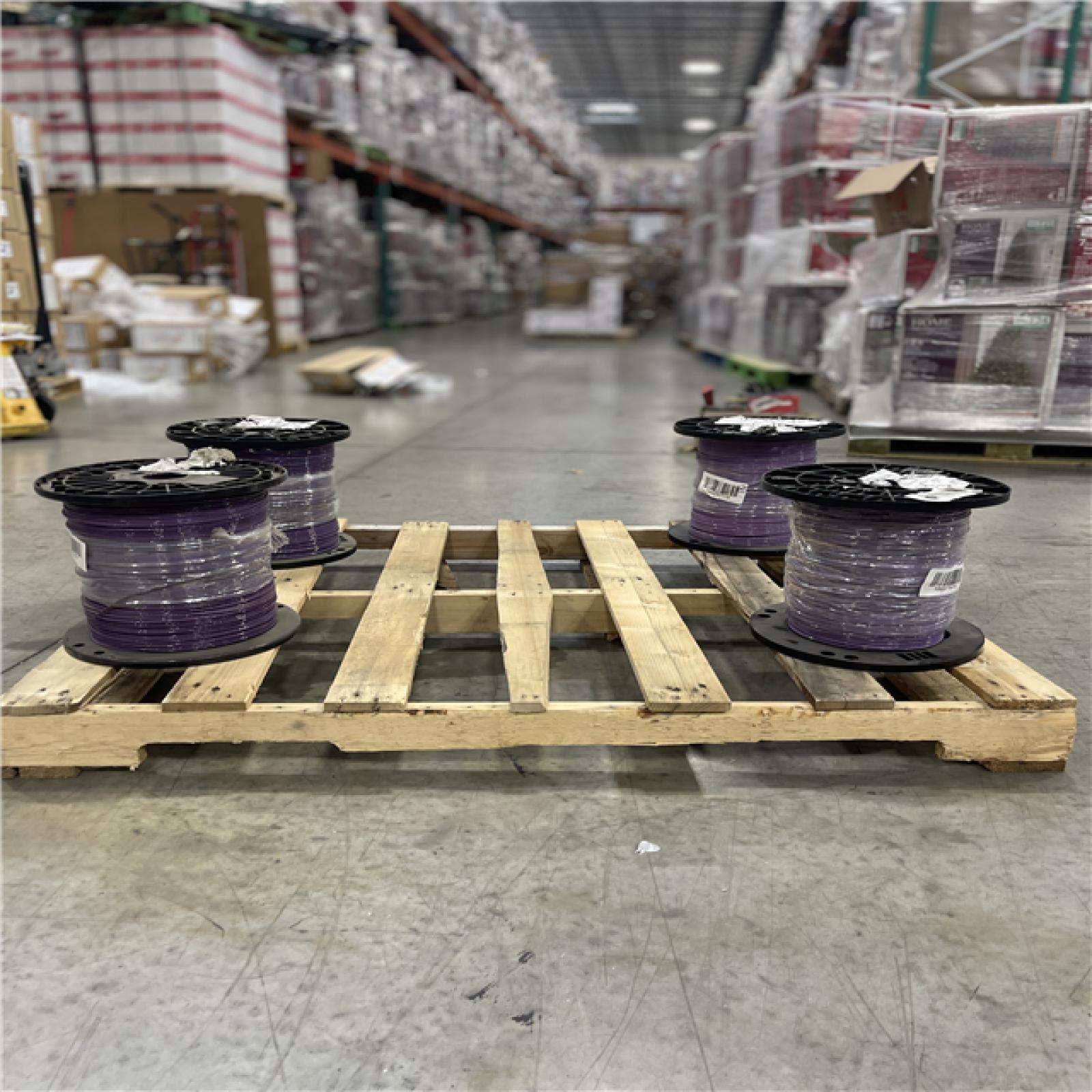 DALLAS LOCATION - Southwire PURPLE MIXED WIRE PALLET-(4 UNITS)