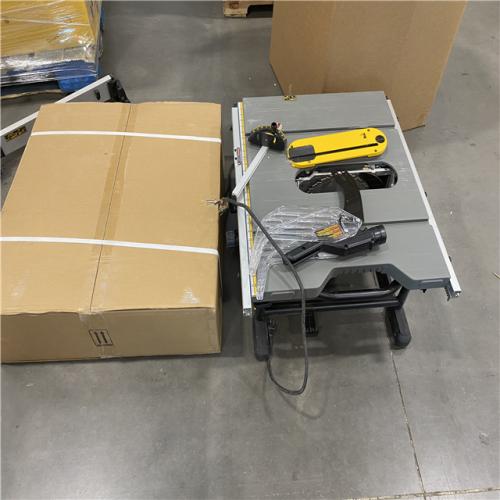 AS-IS DEWALT 10 in. 15 Amp 120V Site-Pro Compact Jobsite Table Saw