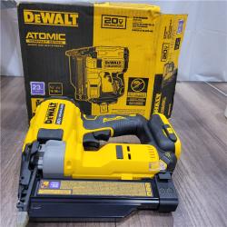 AS-IS DeWalt 20V MAX 23 Ga. Cordless Compact Pin Nailer Tool Only 20 V