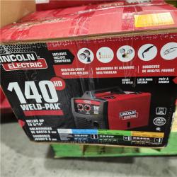 Dallas Location - As Lincoln Electric Weld Pak 140 HD Wire-Feed Welder