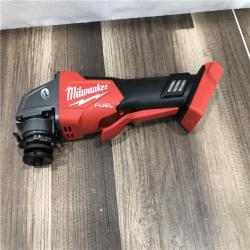 AS-IS Milwaukee FUEL 18V Lithium-Ion Brushless Cordless 4-1/2 in./5 in. Grinder with Variable Speed & Paddle Switch (Tool-Only)