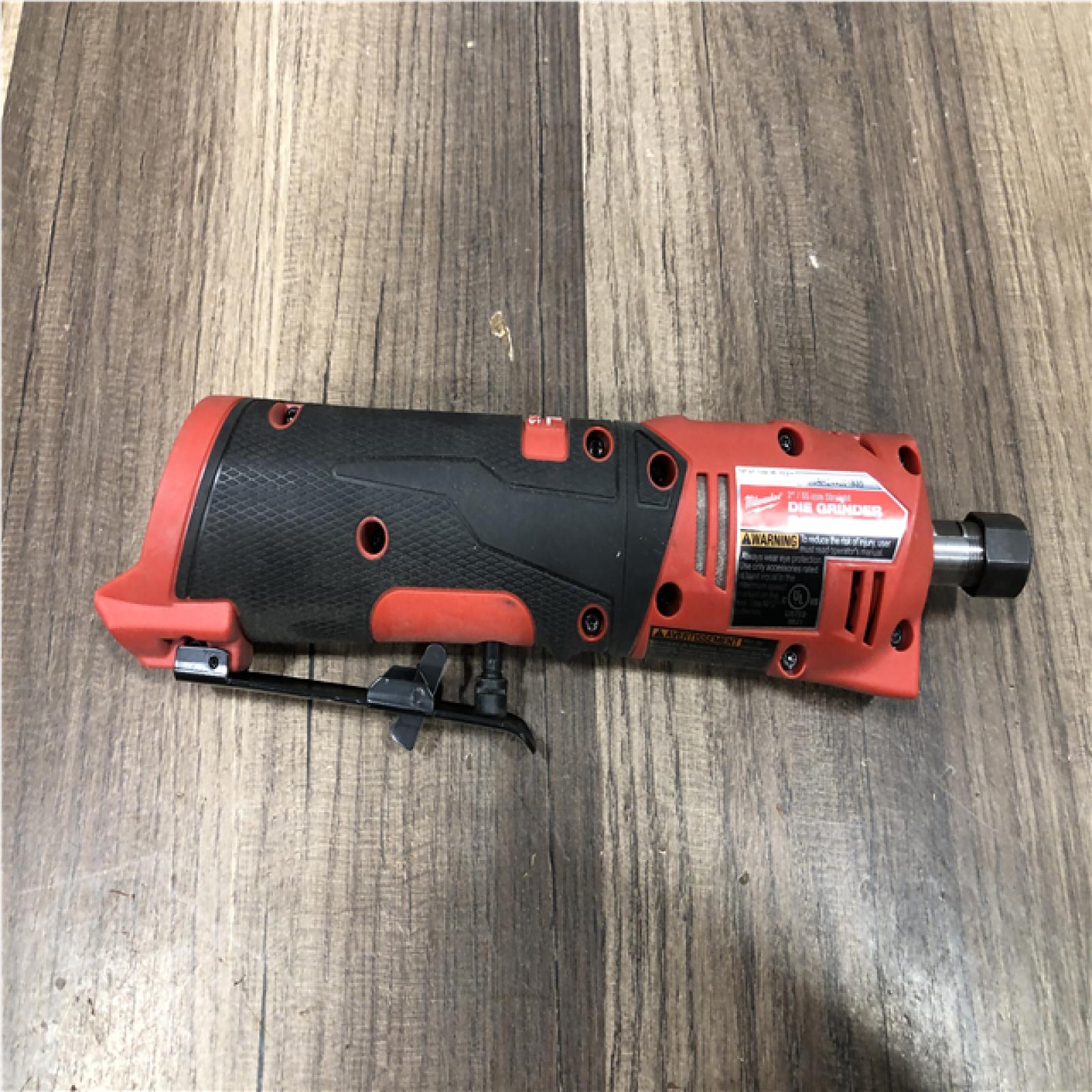 AS-IS Milwaukee FUEL 12V Lithium-Ion Brushless Cordless 1/4 in. Straight Die Grinder (Tool-Only)