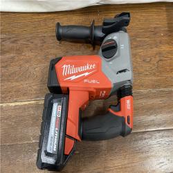 AS-IS Milwaukee 2912-22 M18 Fuel 18V 1  SDS Plus Rotary Hammer with Battery & Charger