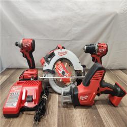 AS-IS- Milwaukee M18 4-Tool Combo Kit
