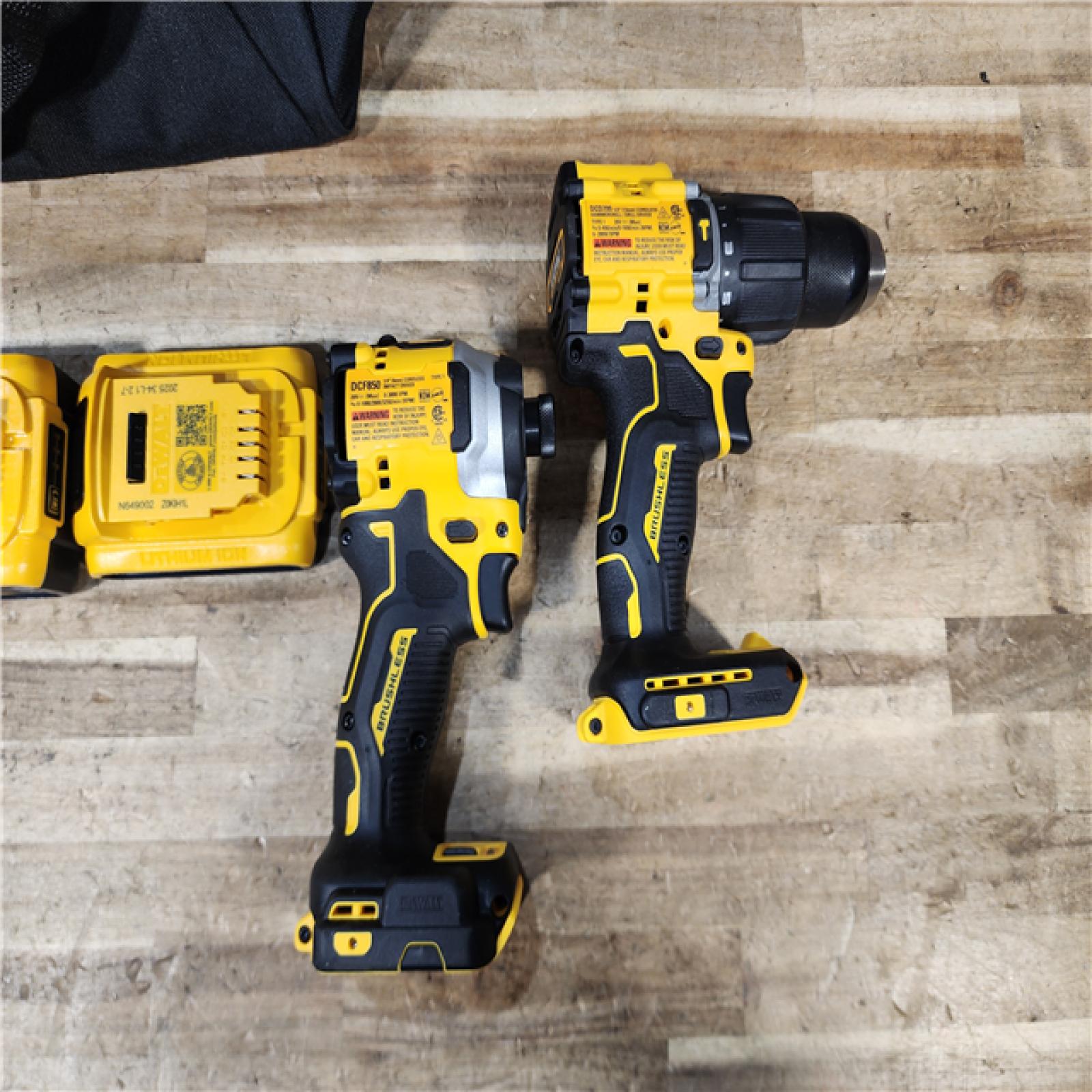 HOUSTON LOCATION - AS - IS DEWALT ATOMIC 20V MAX Lithium-Ion Cordless 2-Tool Combo Kit