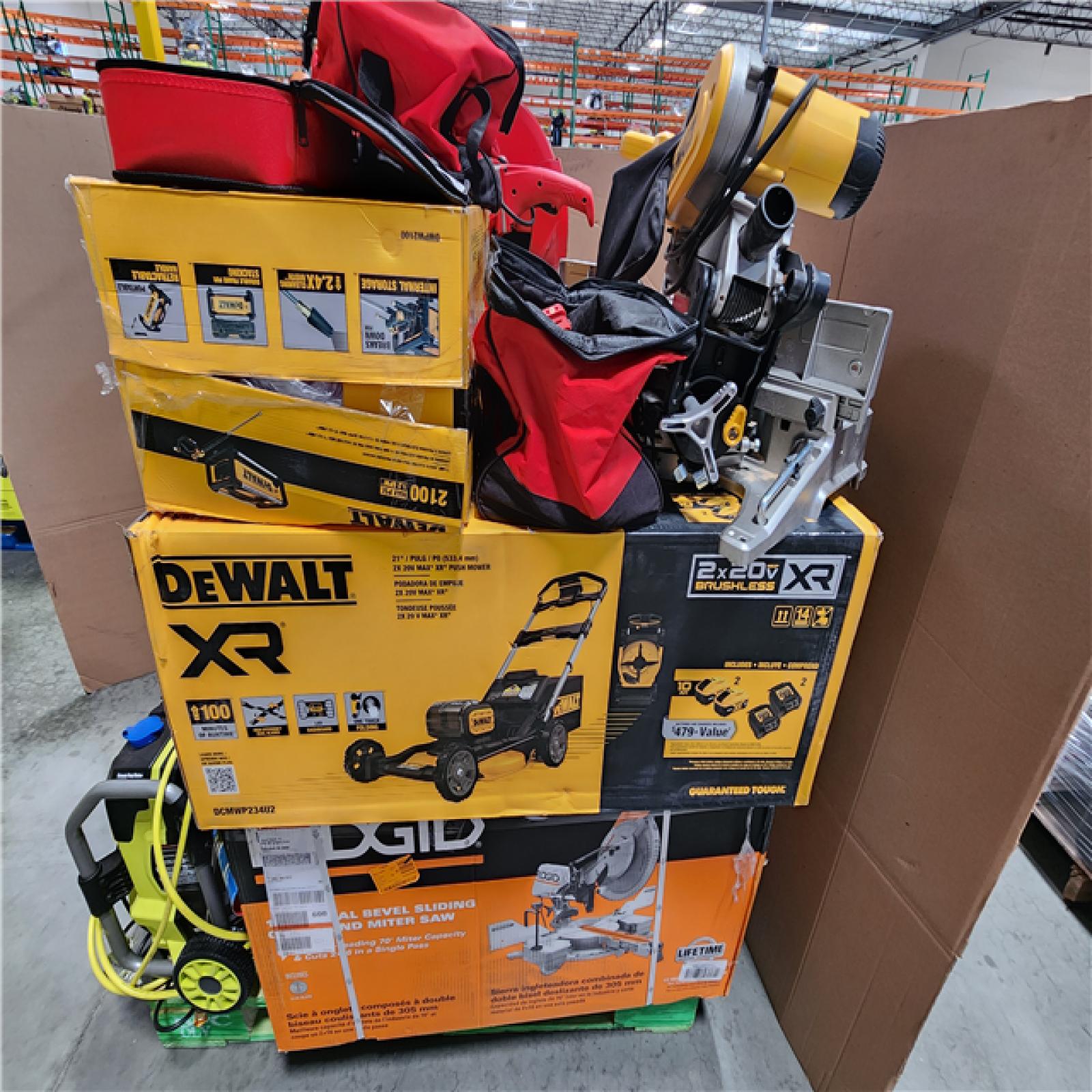 CALIFORNIA AS-IS TOOL PALLET