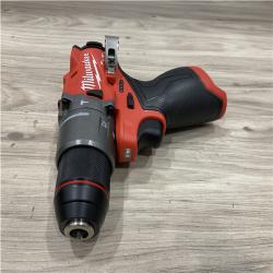 AS-IS Milwaukee FUEL 12V Lithium-Ion Brushless Cordless 1/2 in. Hammer Drill (Tool-Only)