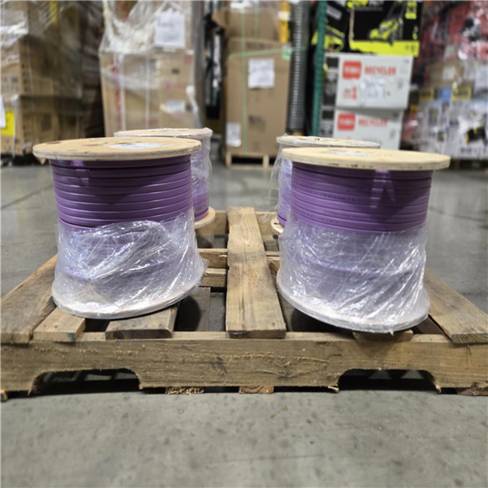 DALLAS LOCATION- Southwire 1000-ft 12 / 3 / Romex SIMpull Solid Indoor CU NM-B W/G PALLET (4 UNITS)
