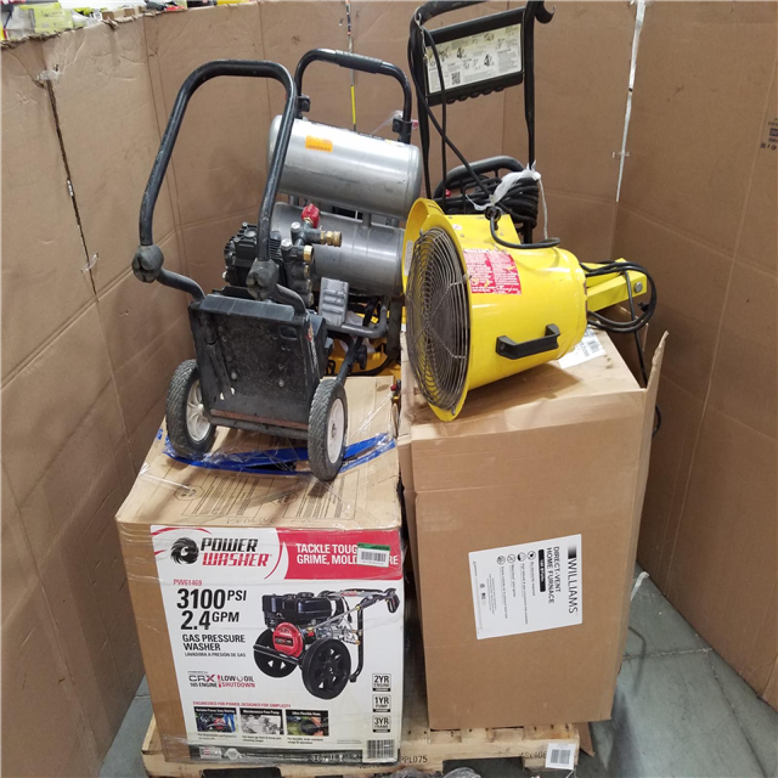 CALIFORNIA AS-IS OUTDOOR POWER EQUIPMENT