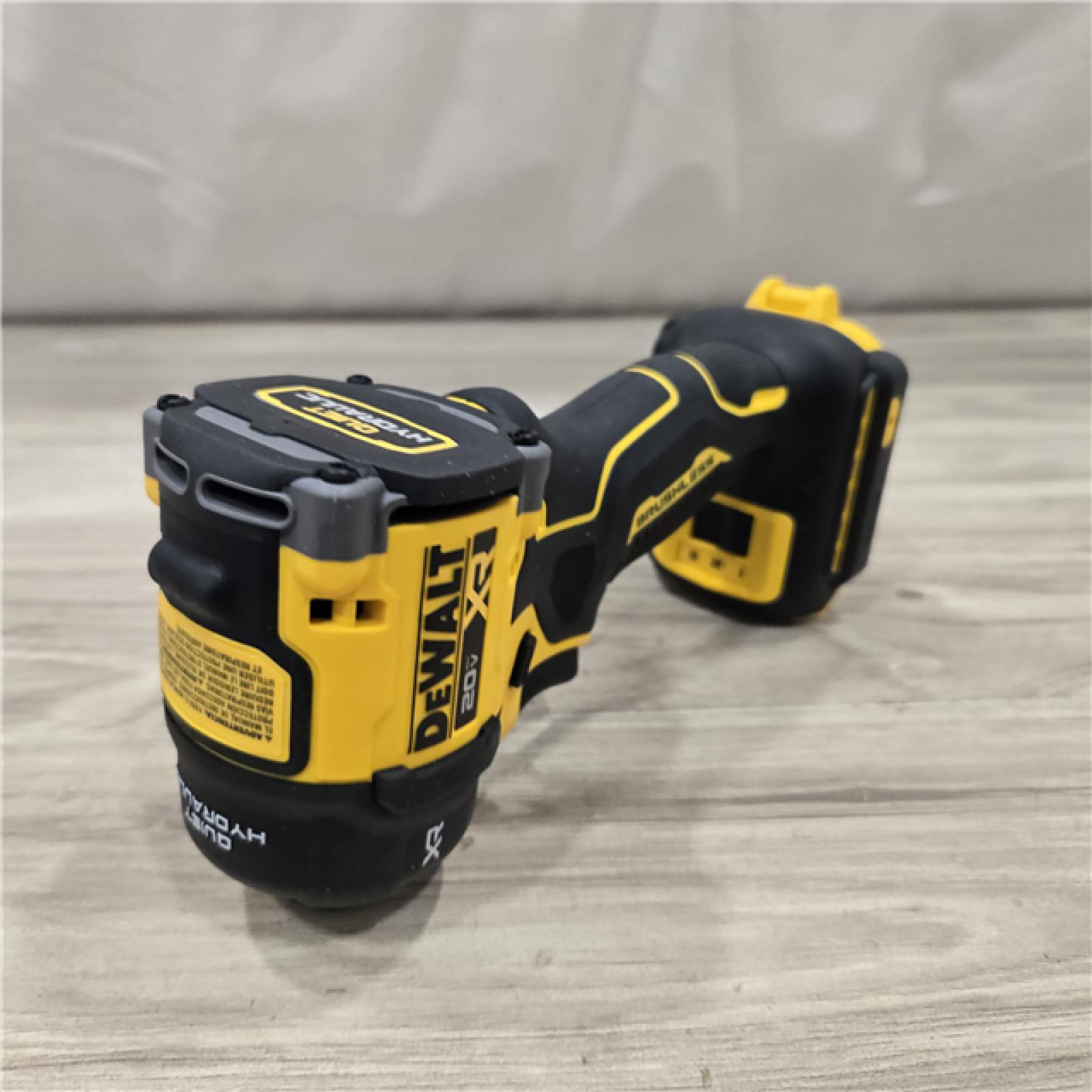 AS-IS DEWALT 20V MAX* XR Cordless 1/4 Quiet Hydraulic Impact Driver (Tool-Only)