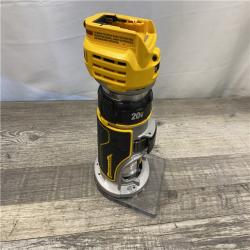 AS-IS DEWALT 20V MAX XR Cordless Brushless Fixed Base Compact Router (Tool Only)
