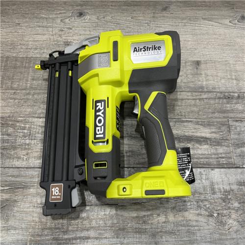 AS-IS RYOBI ONE+ 18V 18-Gauge Cordless AirStrike Brad Nailer (Tool Only)